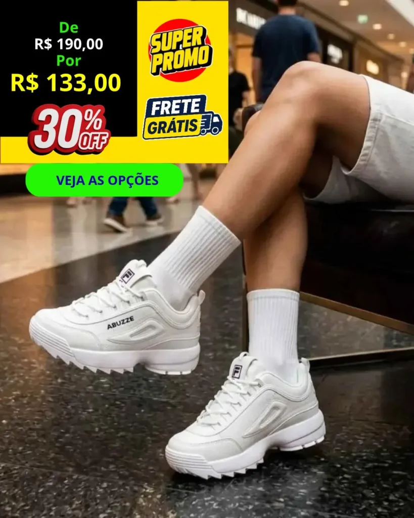 VITRINE 22 Tênis Abuzze Ruptor
