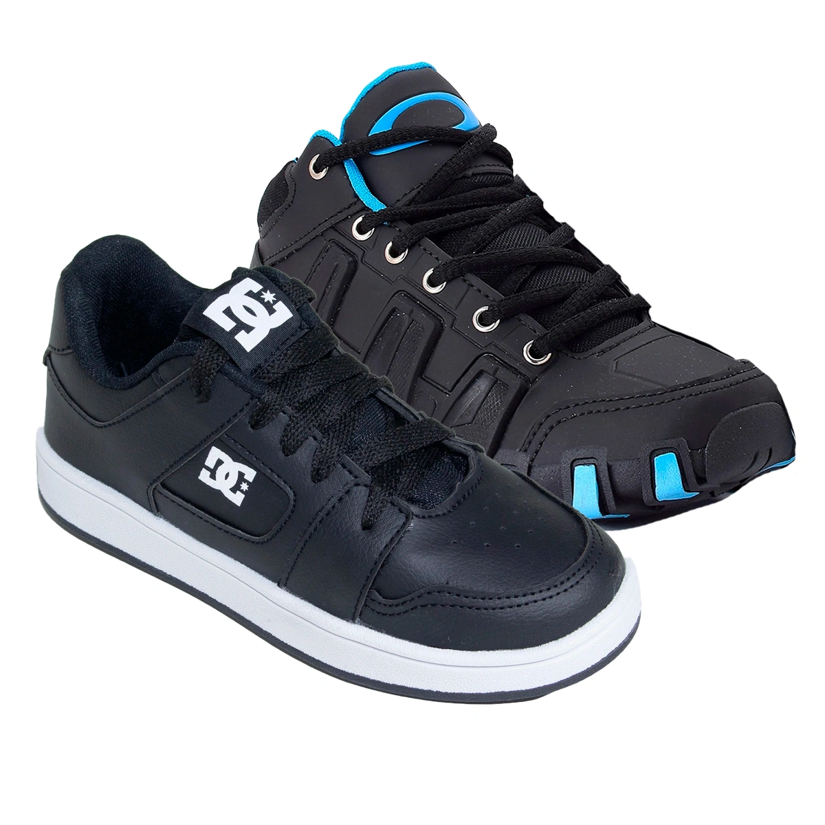 Kit 2 Tênis Infantil DC Shoes Skatista + Tênis Infantil Botinha Oakley - Imagem 9