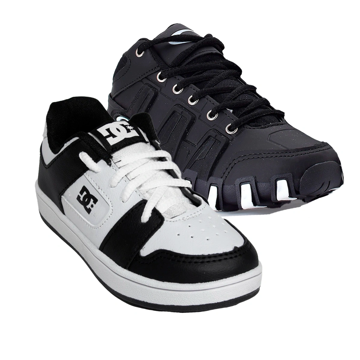 Kit 2 Tênis Infantil DC Shoes Skatista + Tênis Infantil Botinha Oakley - Imagem 13