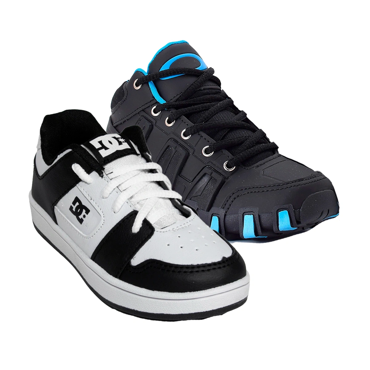 Kit 2 Tênis Infantil DC Shoes Skatista + Tênis Infantil Botinha Oakley - Imagem 15