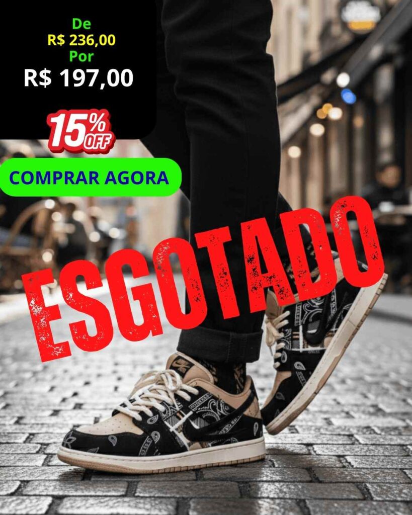 VITRINE 34 sapatenis