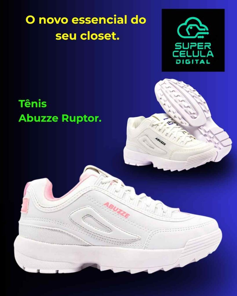 VITRINE 13 Tênis Abuzze Ruptor – 100% Original.