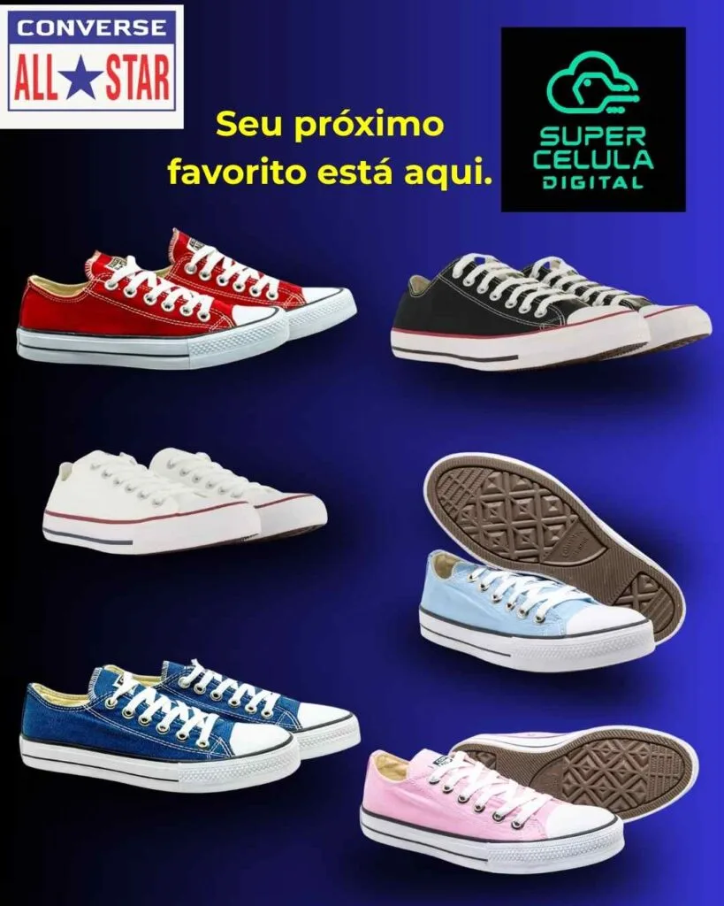 Tênis Feminino All Star Converse Urban Lona – 2026 Original.