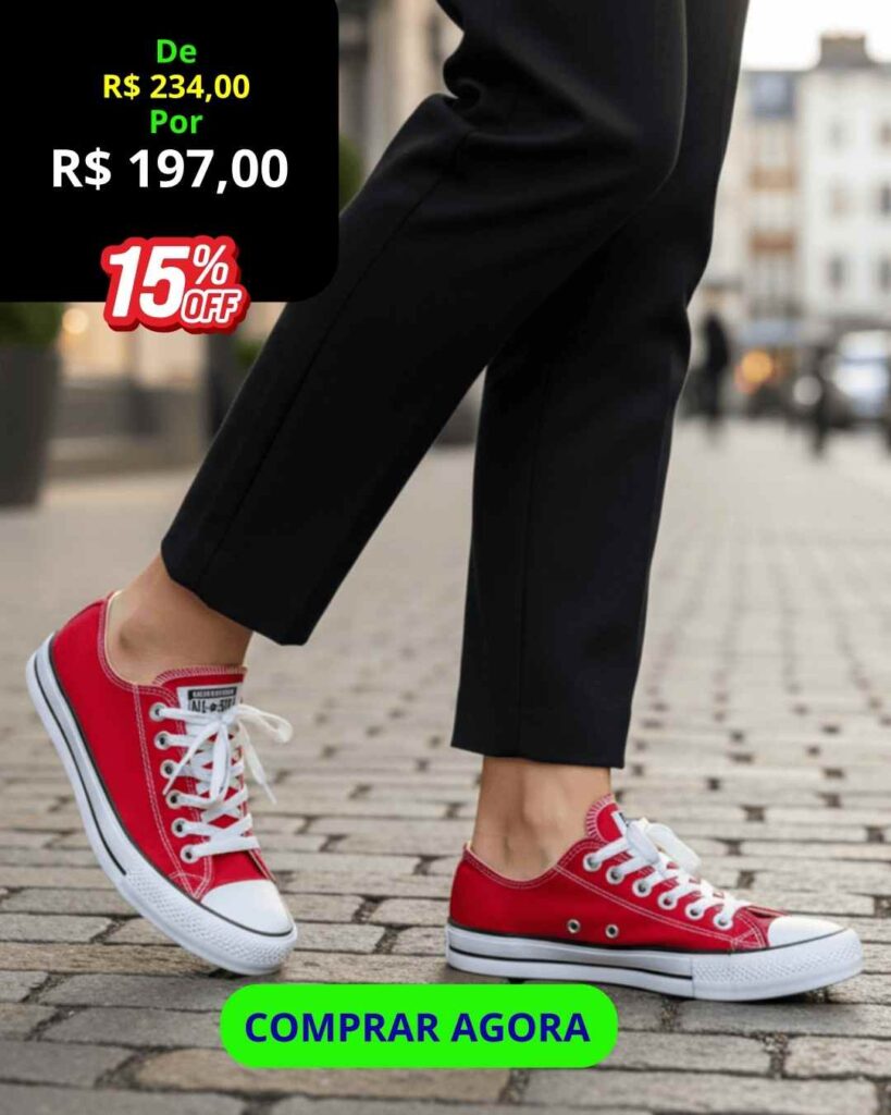 VITRINE 63 Tênis Feminino All Star Converse Urban Lona
