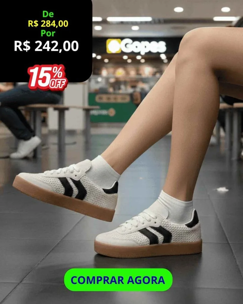 Tênis Feminino Casual Arrows Moderno – Conforto