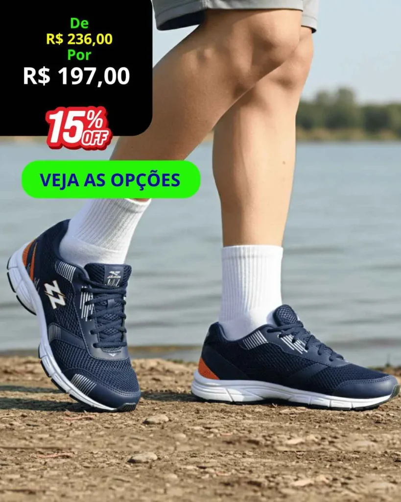 Tênis Abuzze Classic Running – Leveza em 2026