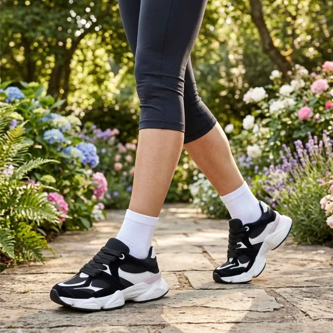 Tênis Feminino Casual Esportivo Berlim - Design Robusto e Sofisticação Moderna para o seu Estilo Urbano e sua Caminhada Diária! em 2026. 3 Tênis Feminino Casual Esportivo Berlim