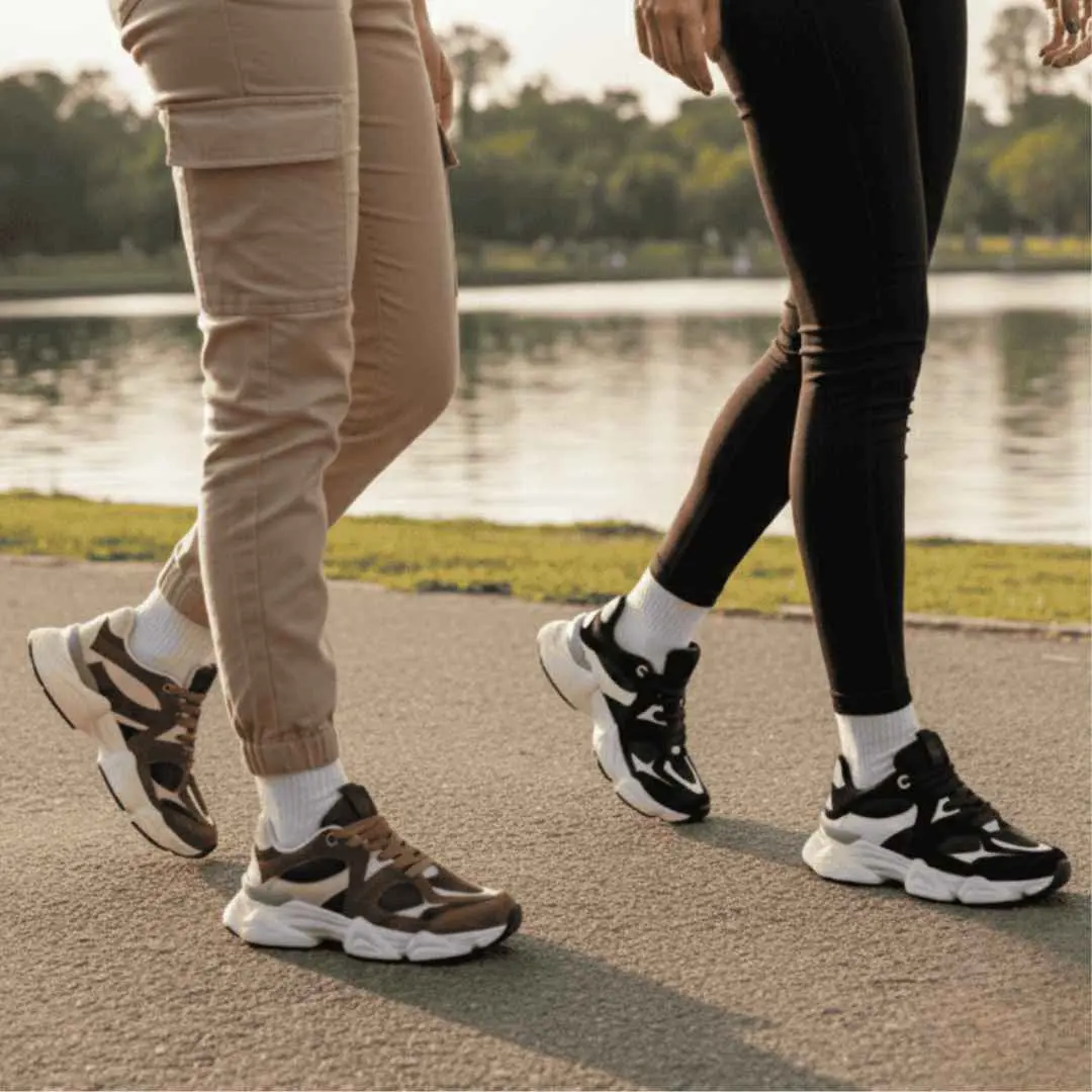 Tênis Feminino Casual Esportivo Berlim - Design Robusto e Sofisticação Moderna para o seu Estilo Urbano e sua Caminhada Diária! em 2026. 1 Tênis Feminino Casual Esportivo Berlim 3