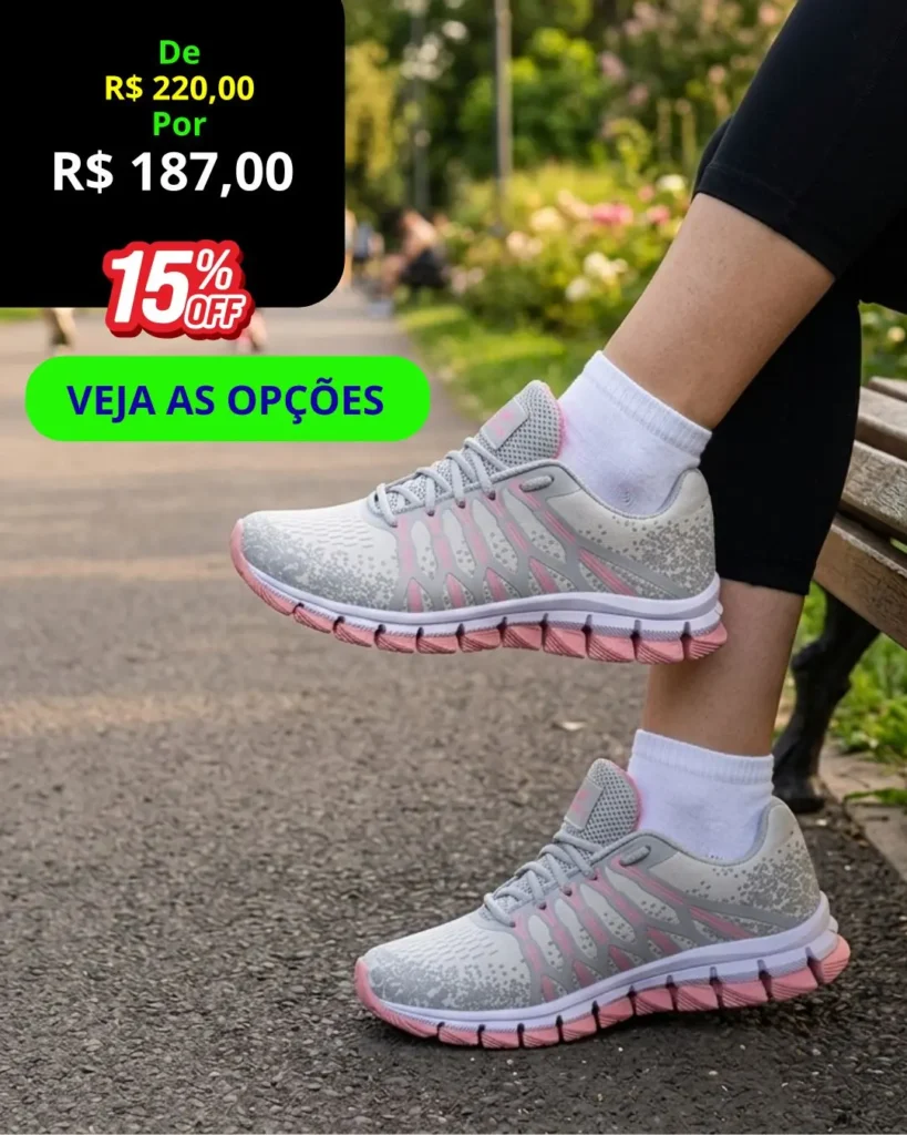 VITRINE 7 Tênis Feminino Olimpk – 2026.