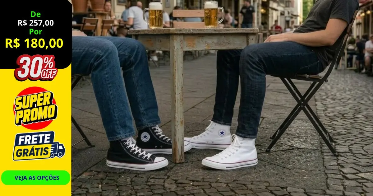 Tênis Botinha All Star Lona: Estilo Vintage Autêntico, Cano Médio e Conforto Urbano 1 tenis botinha all star lona