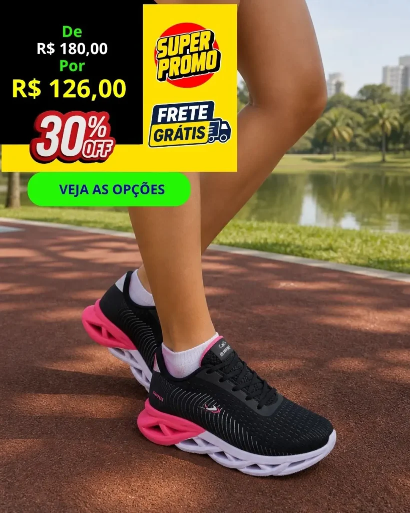 VITRINE 32 Tênis caminhada