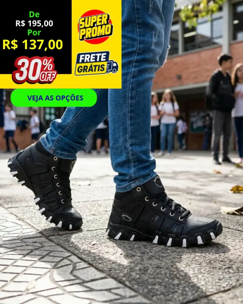 VITRINE 44 Tênis botinha 2