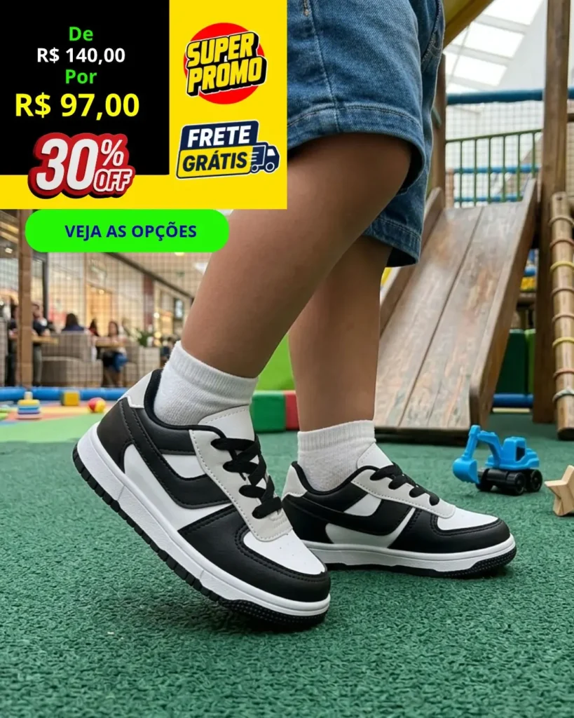 VITRINE 27 Tênis infantil mocinho 2