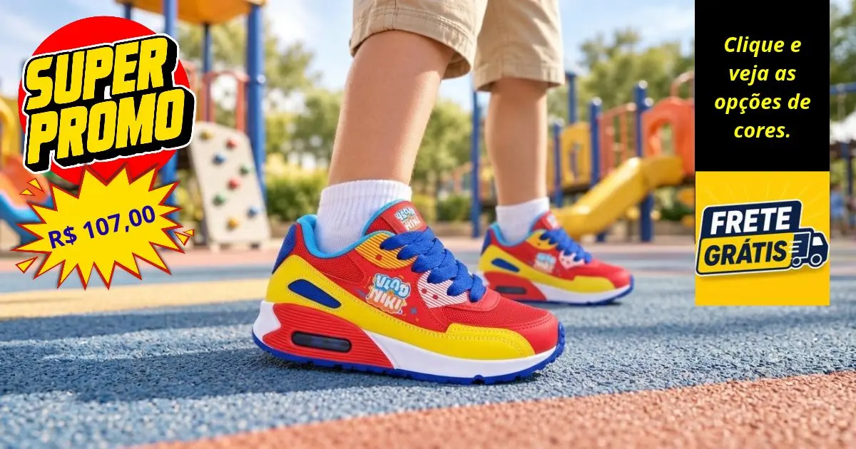 Tênis Infantil Vlad Niki Power Max: Durabilidade, Conforto e Segurança para Crianças 1 tenis infantil vlad niki power max