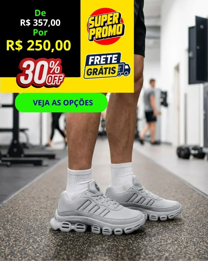 VITRINE 47 Tênis academia adidas