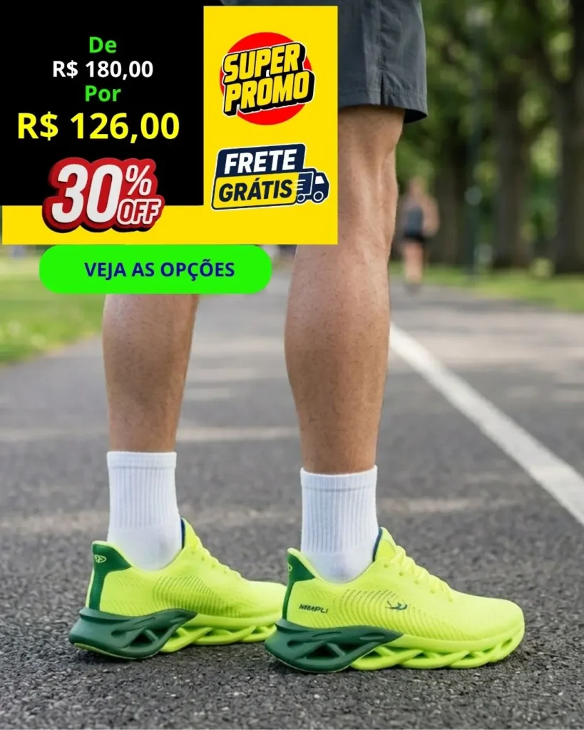 VITRINE 23 Tênis caminhada