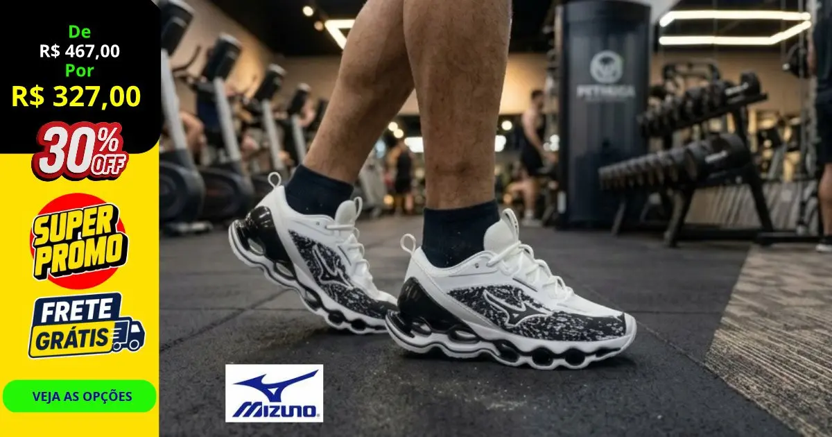 Tênis Masculino Mizuno Wave Prophecy 13.2: Amortecimento, Performance e Estilo Urbano 1 tenis masculino mizuno wave prophecy