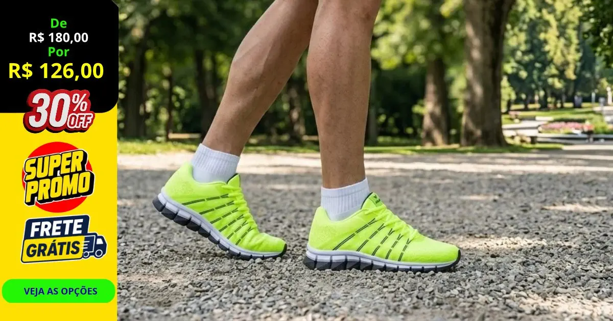 Tênis Masculino Olimpk: Conforto, Amortecimento e Performance para o Seu Dia a Dia 1 tenis masculino olimpk