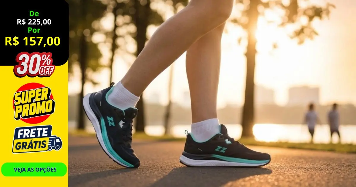 Tênis Feminino Abuzze Running: Performance, Conforto e Estilo para o Seu Dia a Dia 1 Tênis Feminino Abuzze Running